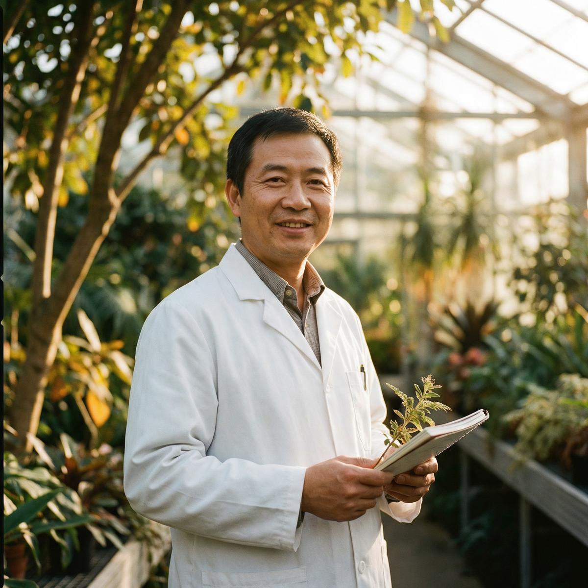 海角网植物学顾问张明远