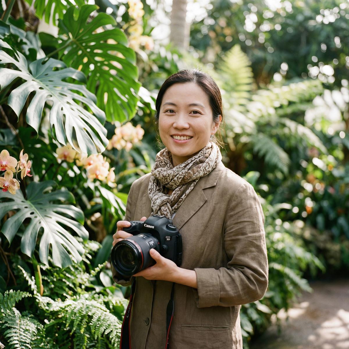 海角网植物摄影师李雨桐