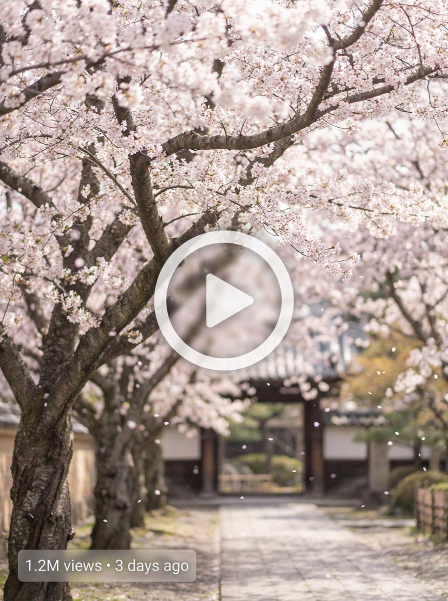 海角网樱花树视频